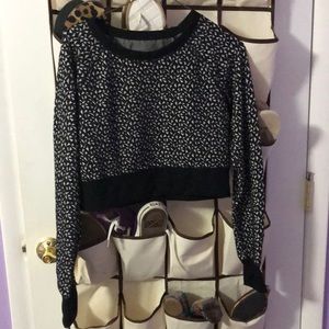 Mossimo small cropped sweatshirt